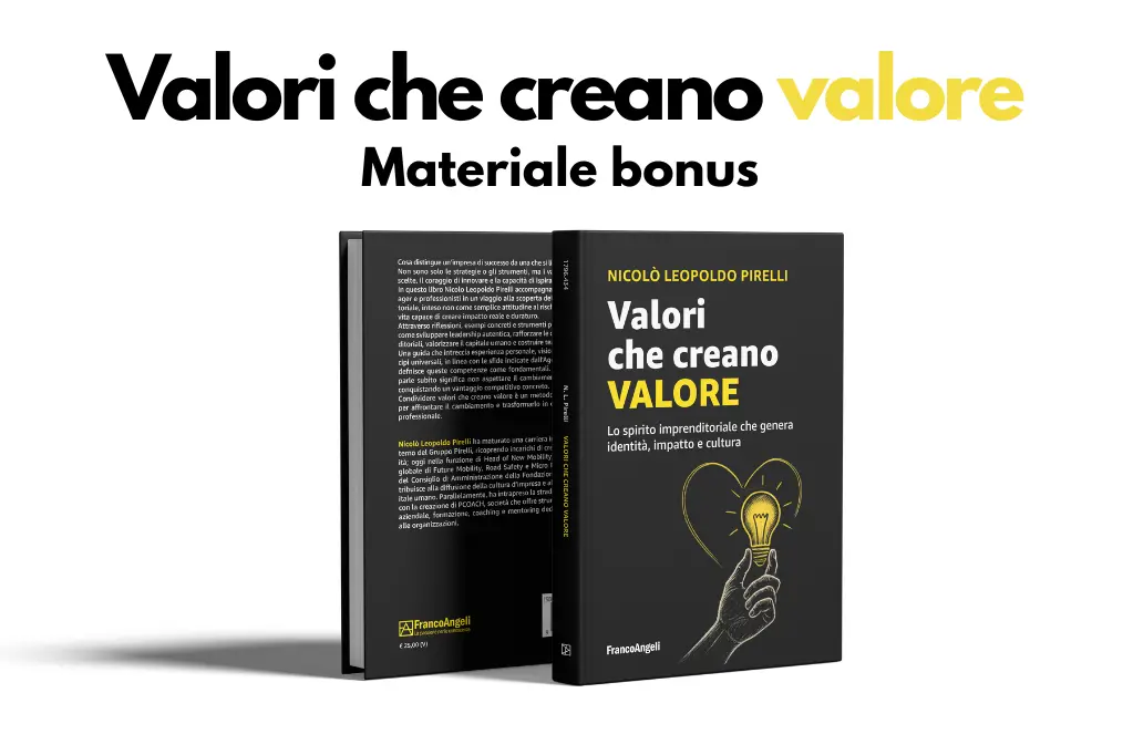 Contenuti bonus libro: valori che creano valore